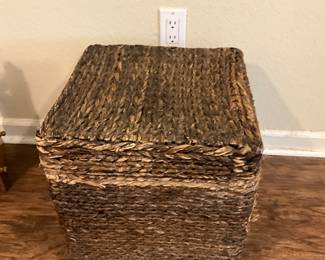 Master bedroom - wicker type chest