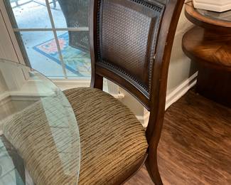 1 of 2 chairs for dining table
