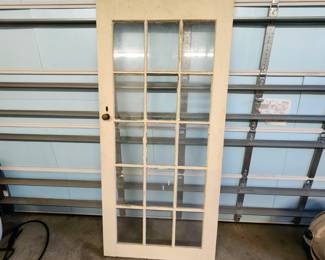 Vintage French door (missing one pane pf glass)