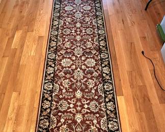 16' wool handmade runner