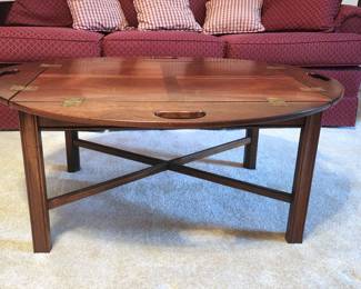 Brandt mahogany butler table 