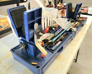 long gun cleaning station w accessories