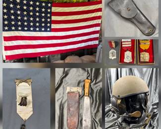 More photos coming soon! Please visit our auction site to discover over 250 items ranging from the Civil War to modern day equipment! Our monthly auctions are curated for history collectors, historians, reenactors and those who just need solid gear to hike, hunt or airsoft!