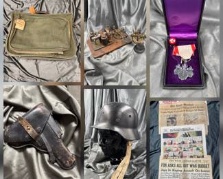Please visit our auction site to discover over 250 items ranging from the Civil War to modern day equipment! Our monthly auctions are curated for history collectors, historians, reenactors and those who just need solid gear to hike, hunt or airsoft!