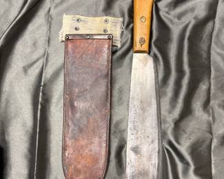 WWII US Marine Corps Bolo Knife