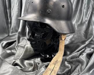 WWII German helmet post war refit
