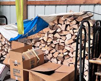 FIREWOOD AND WOOD RACKS
