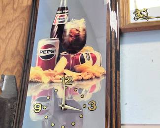 VINTAGE PEPSI WALL CLOCK