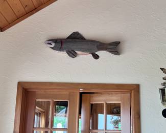 WOODEN CARVED FISH