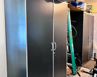 BLACK STORAGE CABINETS