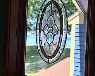 STAINED GLASS HANGING