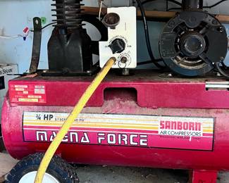 SANBORN AIR COMPRESSOR