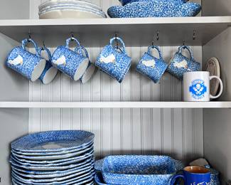BLUE GUSTIN DUCK DISHES