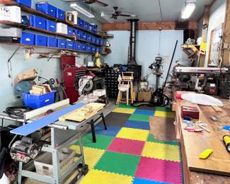 TOOL ROOM!! LOADED