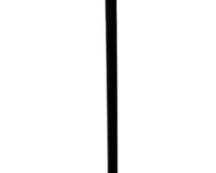 71 Inch Black Metal Floor Lamp