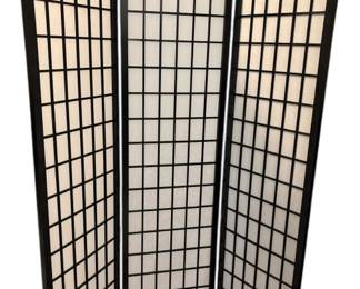 Three Panel Room Divider