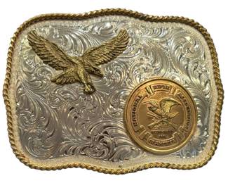 Montana Silversmiths NRA Belt Buckle