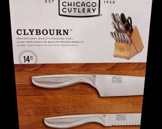 14piece Chicago Cutlery Clybourn Knife Set