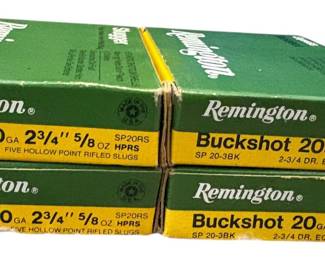 Remington 20 Gauge Shotgun Ammo