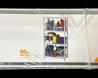 NEW HDX 4 Shelf Storage Unit