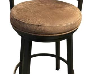 Armen Living Madrid Swivel Counter Stool