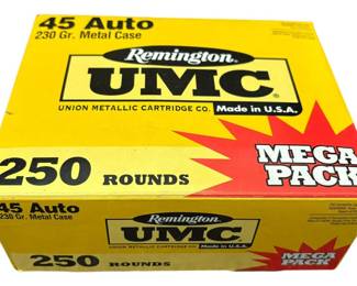 Remington .45 Auto 230gr Mega pack Ammo