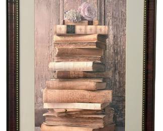 Books I Framed Print