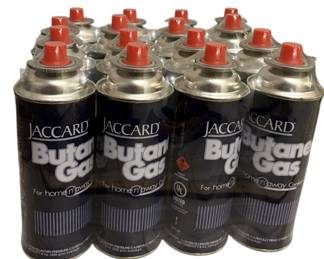 NEW Jaccard Butane Gas Cans 16 Cans