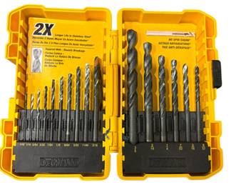 Dewalt Drill Bits In Case