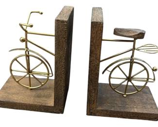 Benzara Antique Bicycle Bookends