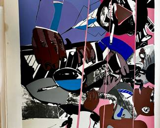 "Jazz II". Circa 1980. Unsigned