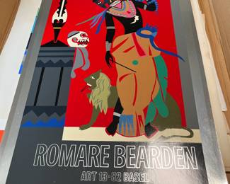 Romare Bearden 1982 poster