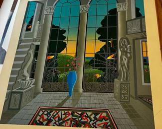 Signed Thomas McKnight, Oyster Bay
28 x 30