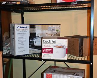 New in Box Serving pieces, Small kitchen appliance