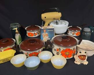 Colorful Vintage Kitchen
