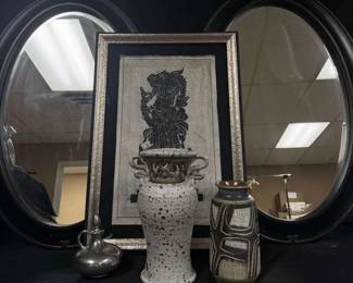 Silver Black Decor