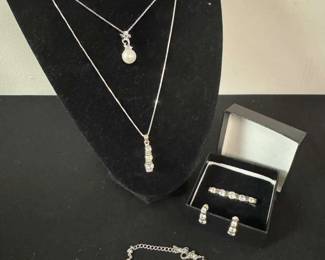 Cubic Zirconia Sterling