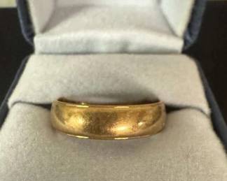 14K Gold Band