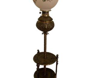 Antique Brass Floor Lamp