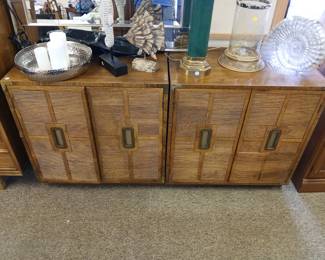 Pair of cabinets