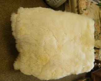Animal skin rug