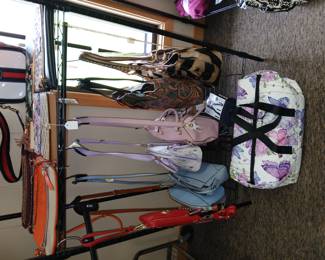 Several women's purses