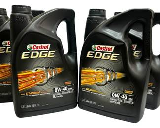 Four Jugs of Synthetic Motor Oil