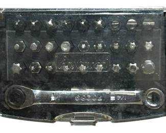 31pc Mini Reverse Gear Ratchet Set