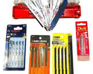 Assortment of Jigsaw Blades