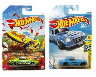 Group of Four 2019 Hot Wheels Cars