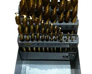 Ruko Spiralborsett HSSG TiN Drill Bit Set