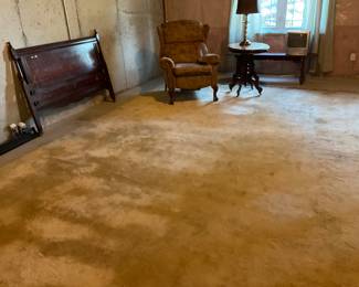 Purchased in Saudi Arabia in the late 50s this will carpet measures approximately 12 1/2’ x 19’.