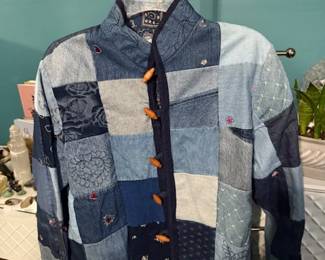 Denim Patchwork Jacket