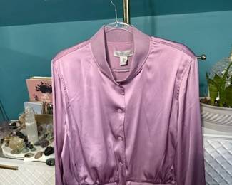 Purple Satin Jacket